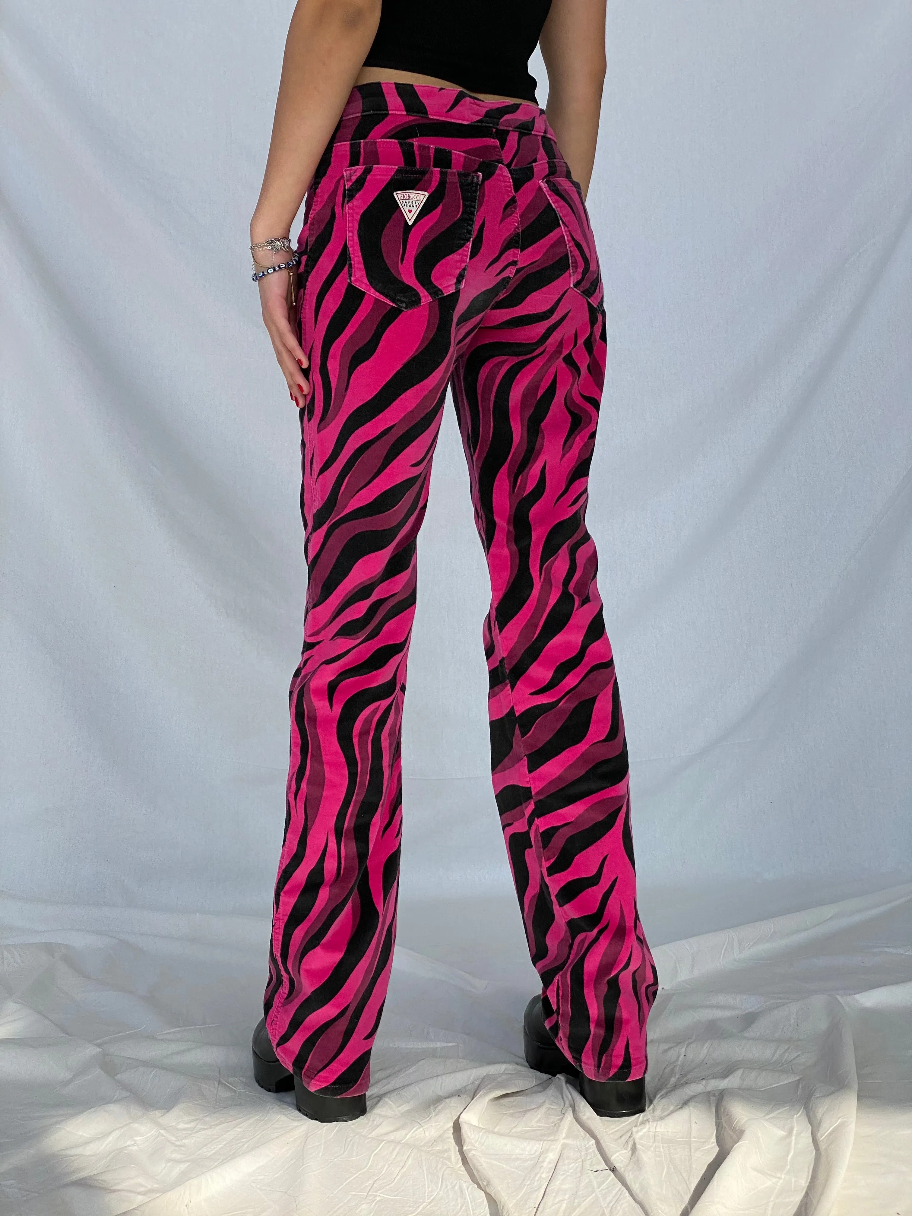 RARE Vintage 80s FIORUCCI Safety Jeans