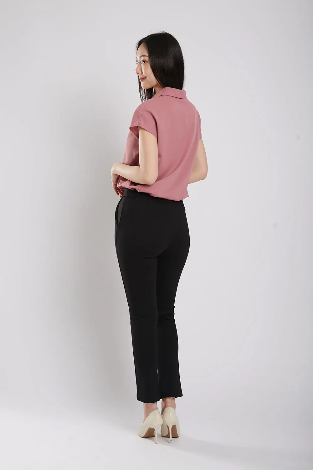 Rasha Ultra-stretch Pants in Black