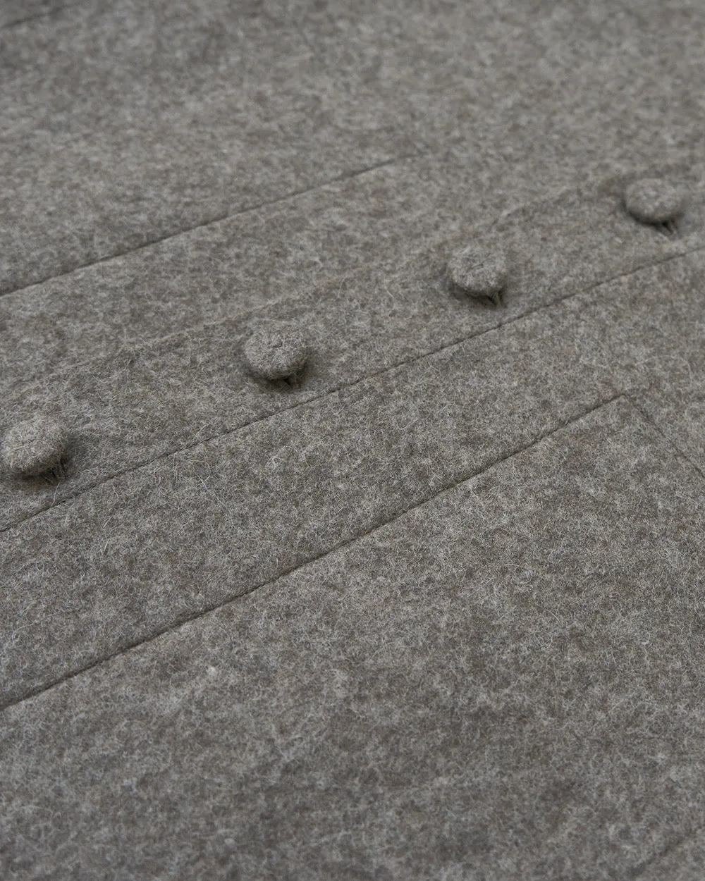 Raw Felt Vest