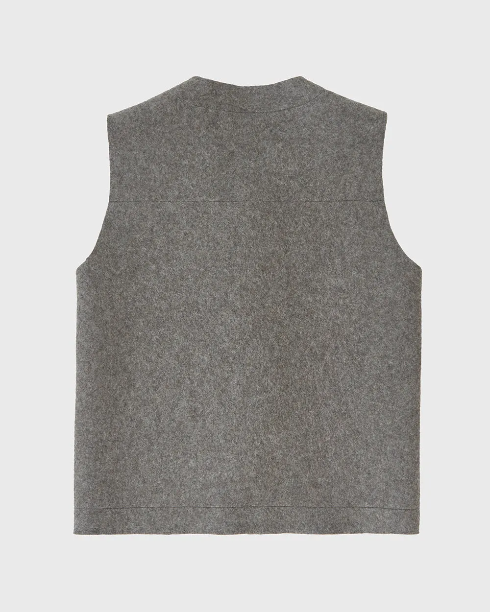 Raw Felt Vest