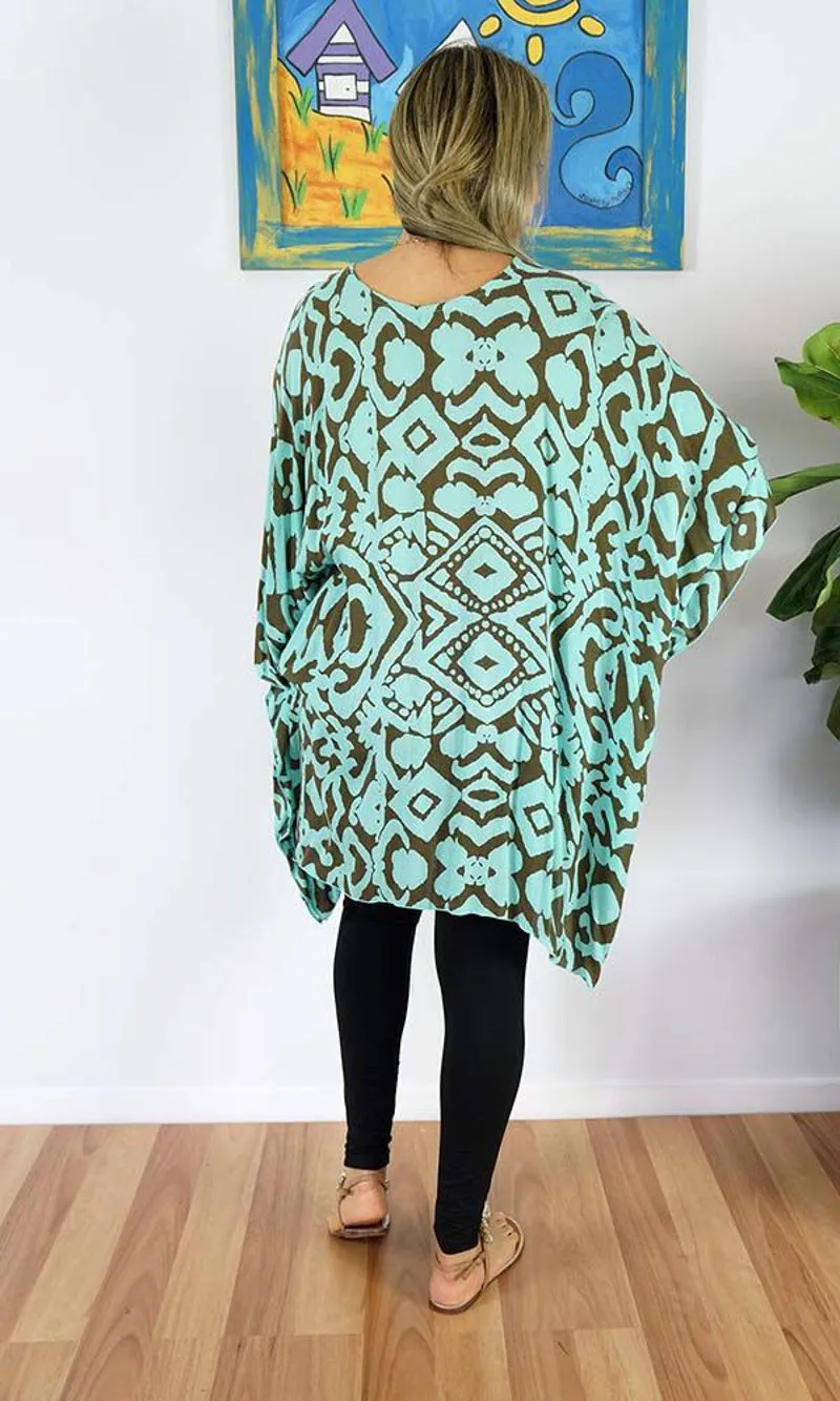 Rayon Tunic Short Tribal, More Colours