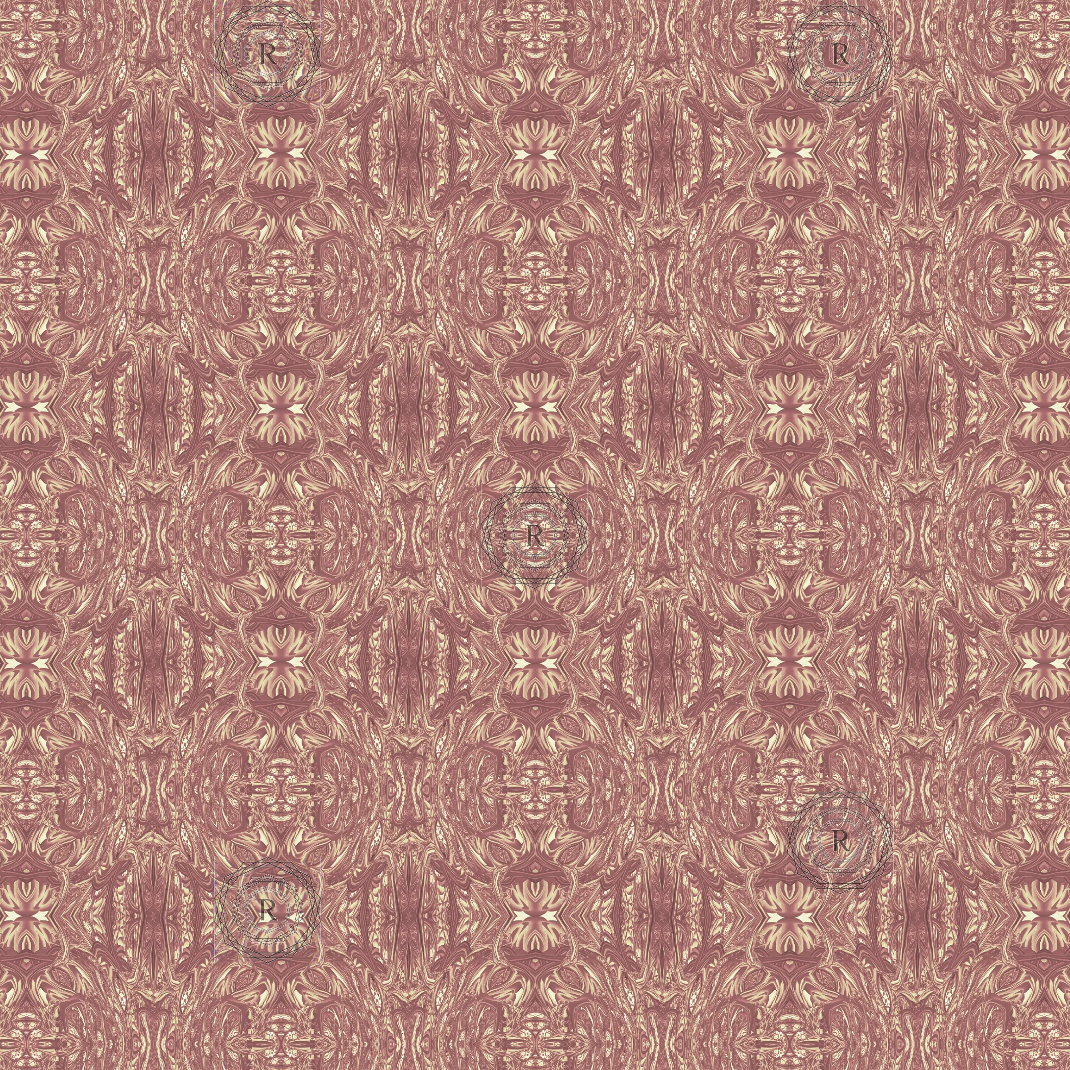 Recursia Bohemian Dream Leggings With Pockets In Pink