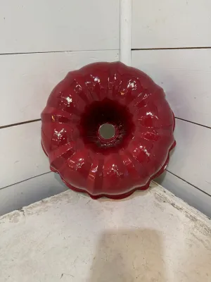 Red Bundt Pan