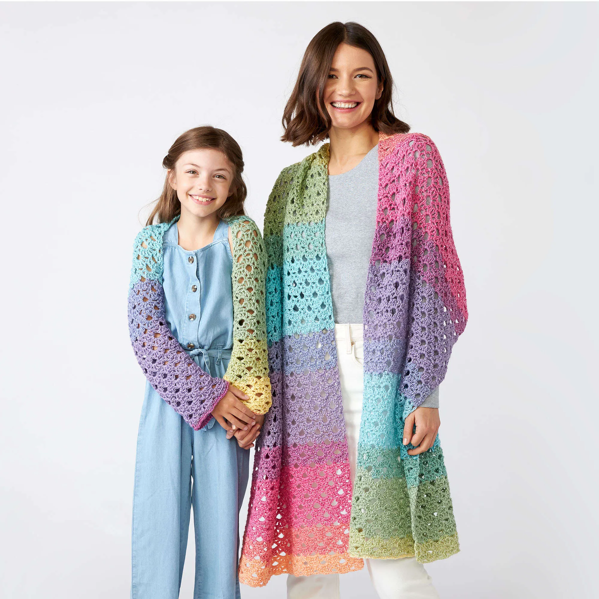 Red Heart Mum And Me Crochet Bolero