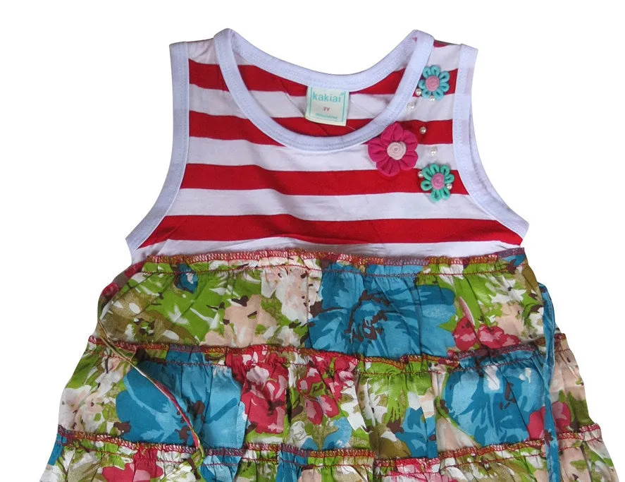 Red sailor dress