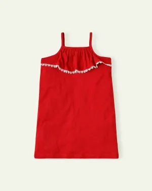 Red Strap Dress
