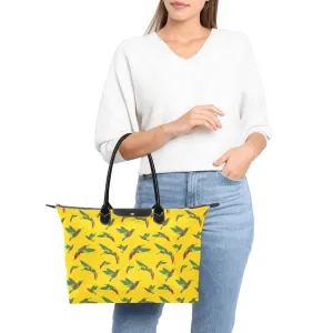 Red Swift Yellow Single-Shoulder Lady Handbag