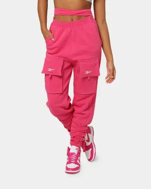 Reebok Women's Cardi B X Reebok Knit Pants Pink Fusion
