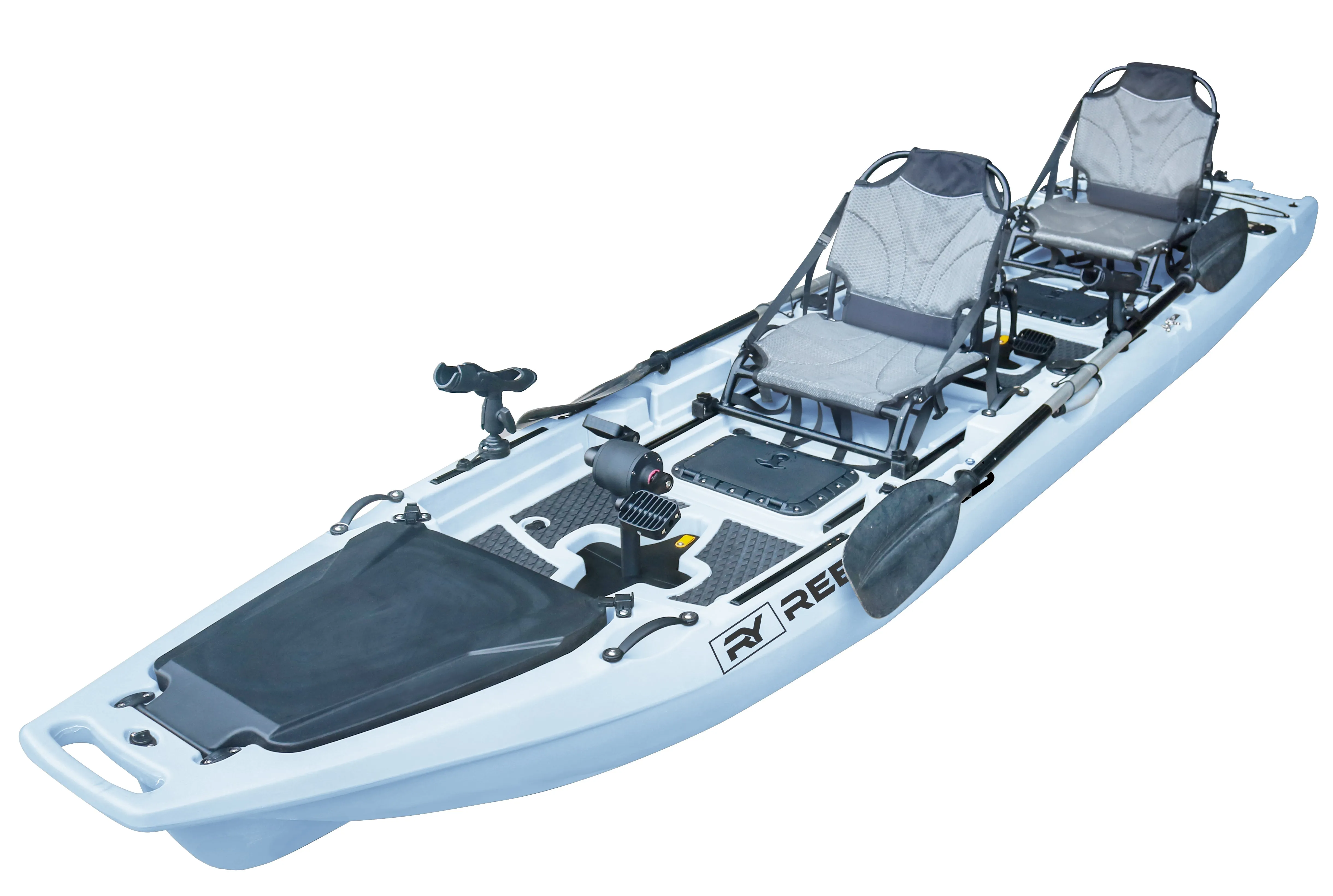 ReelYaks Rocket 13.8ft Tandem Modular Pedal Fishing Kayak