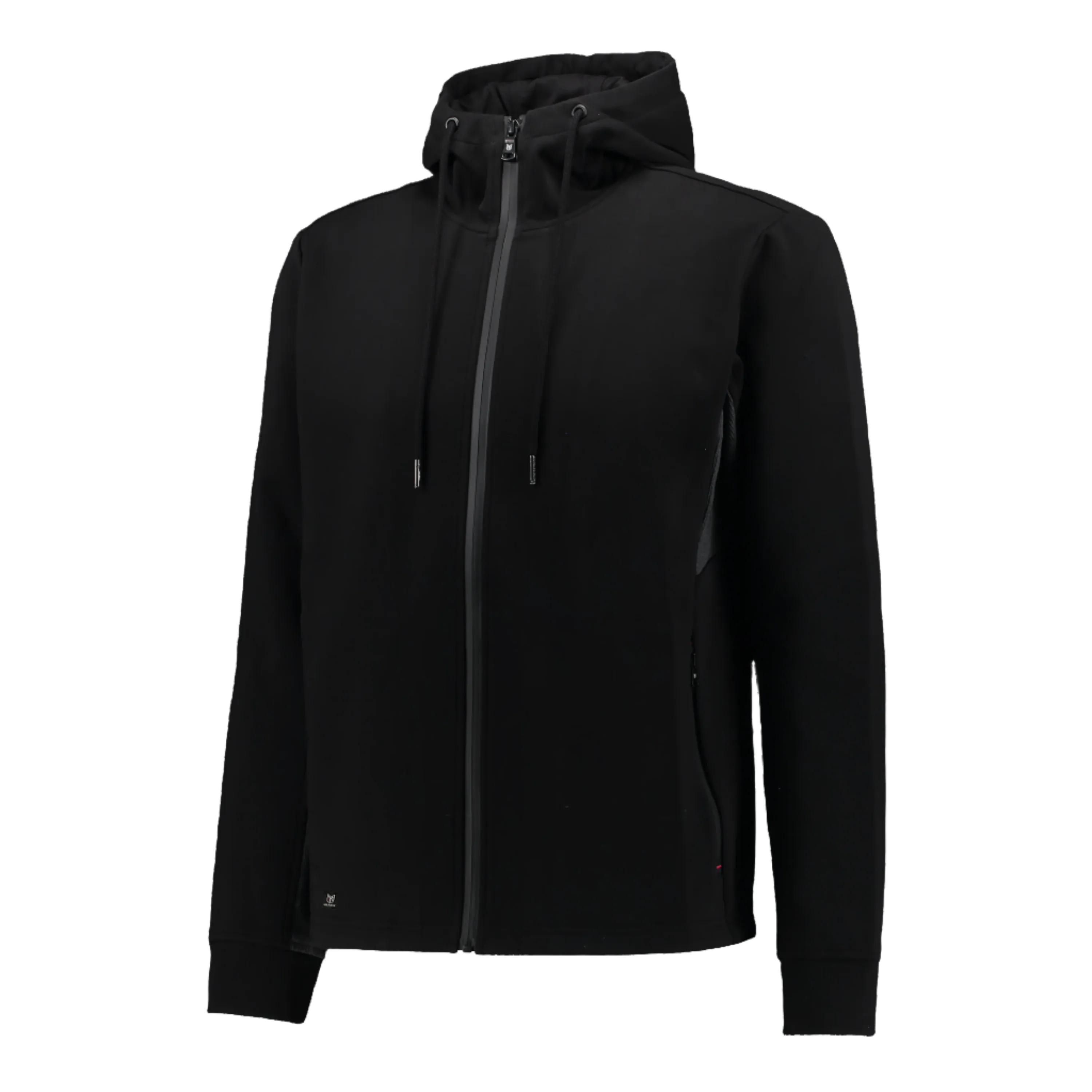 Regional Black Men's Full Zip Hoodie