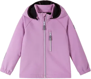 Reima Kids&#x27; Softshell Jacket Vantti Lilac Pink | Buy Reima Kids&#x27; Softshell Jacket Vantti Lilac Pink here | Outnorth