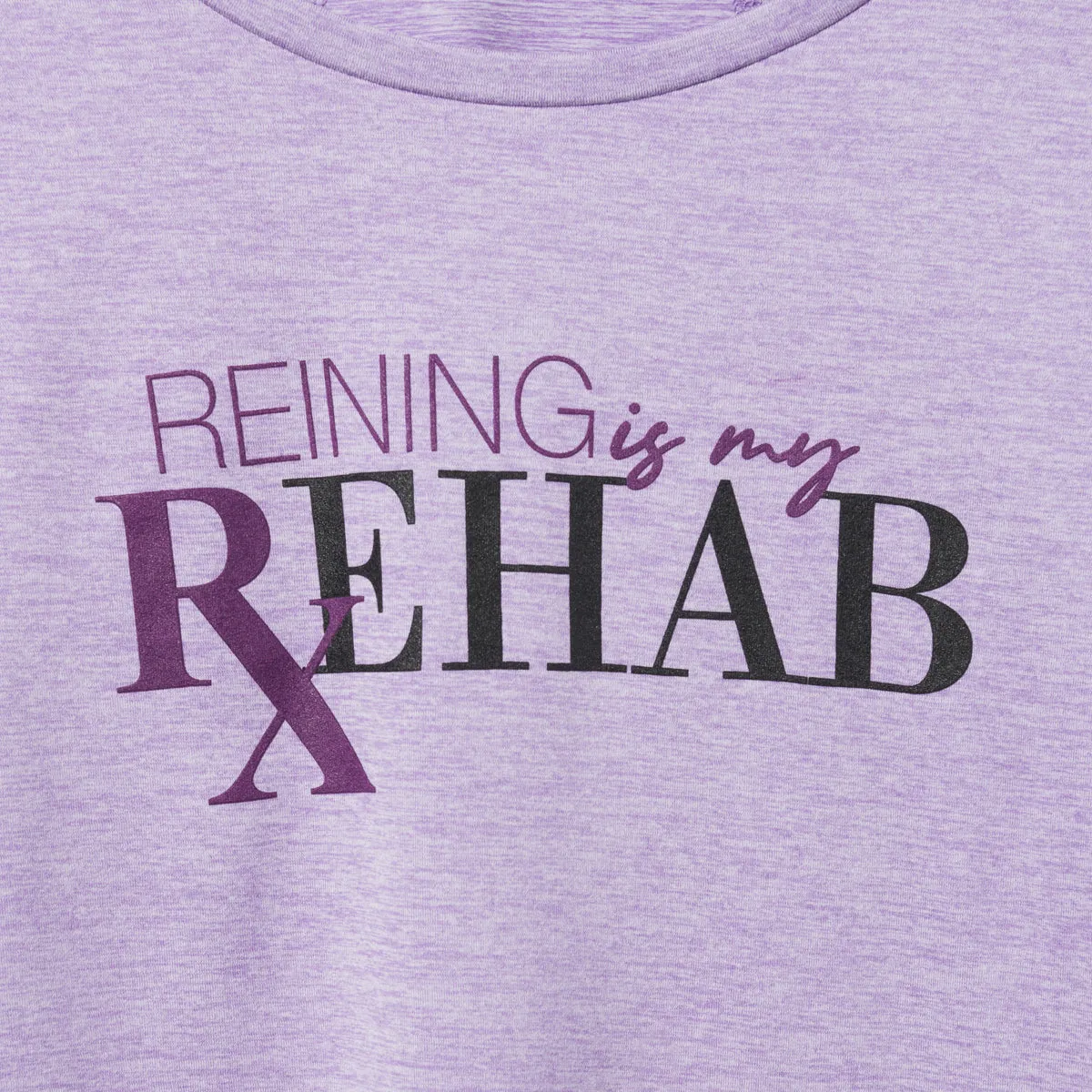 Reining is my Rehab Ladies Long Sleeve Tee
