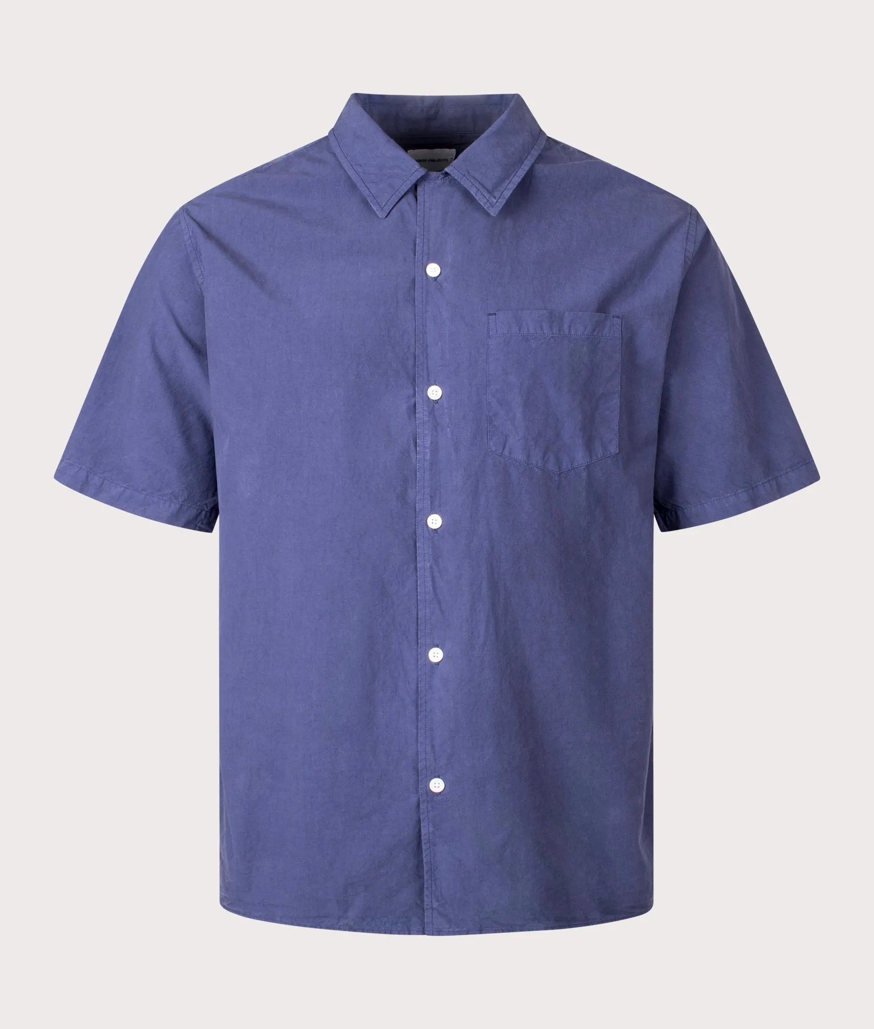Relaxed Fit Carsten Tencel Short Sleeve Shirt