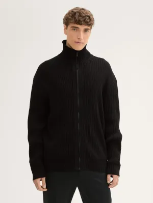 RELAXED STRUCTURE KNIT JACKET