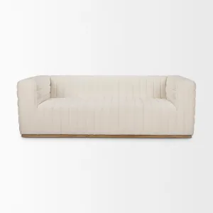 Remington Three Seater Sofa in Cream Boucle