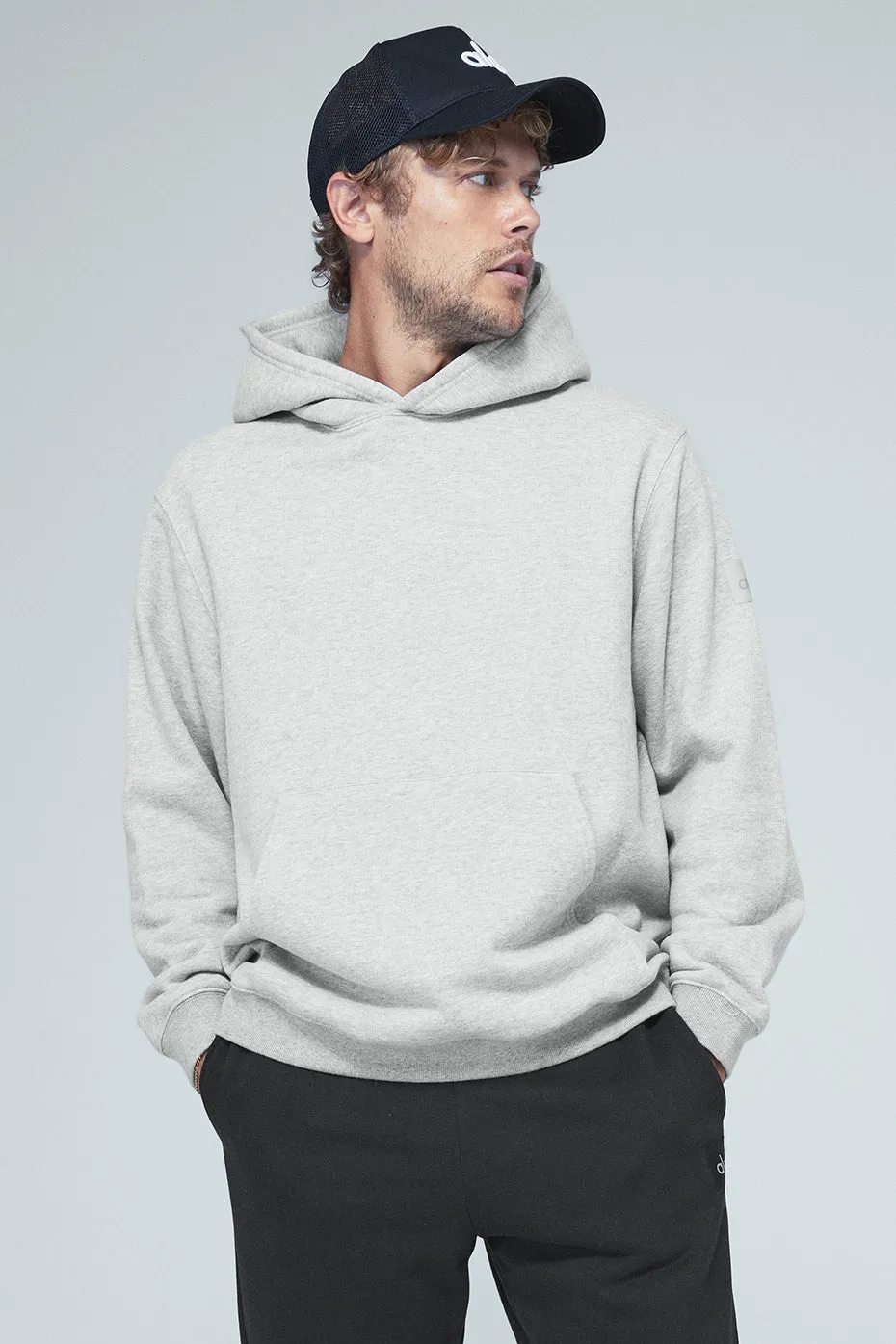 Renown Heavy Weight Hoodie - Athletic Heather Grey