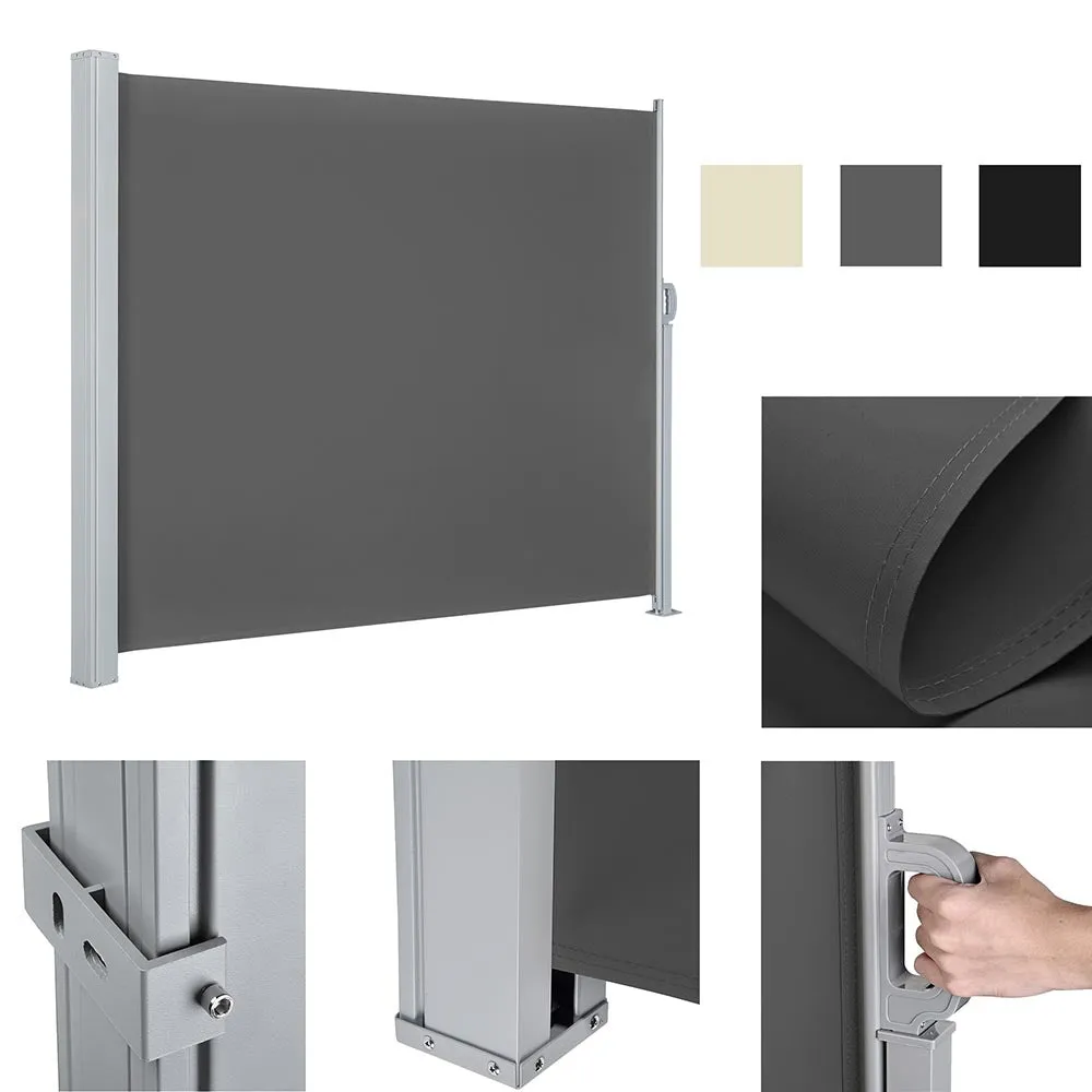 Retractable Side Awning Privacy Screen 71" x 118"