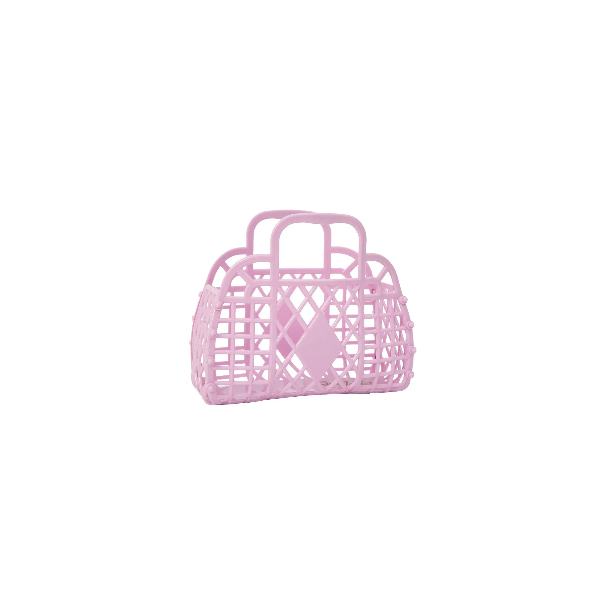 Retro Basket Tote - Mini