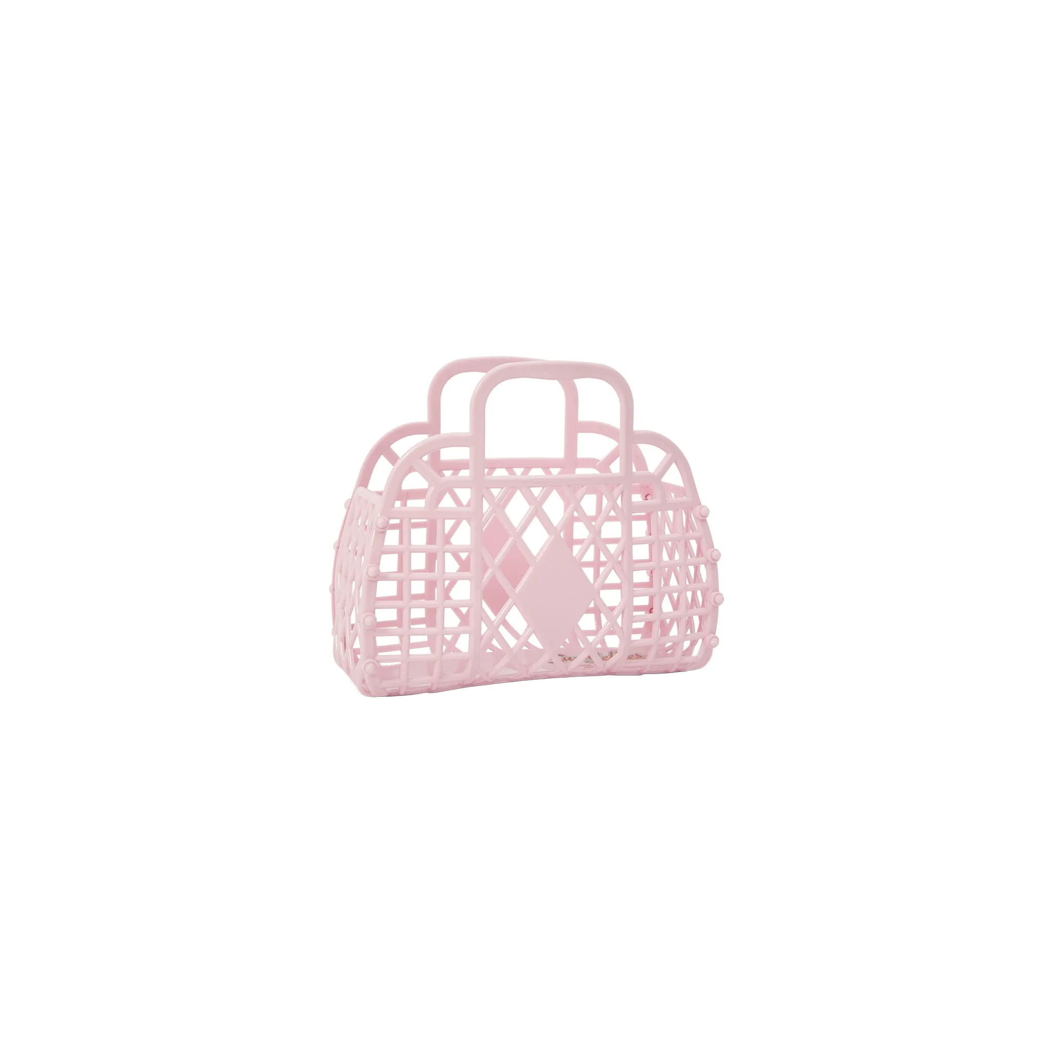 Retro Basket Tote - Mini