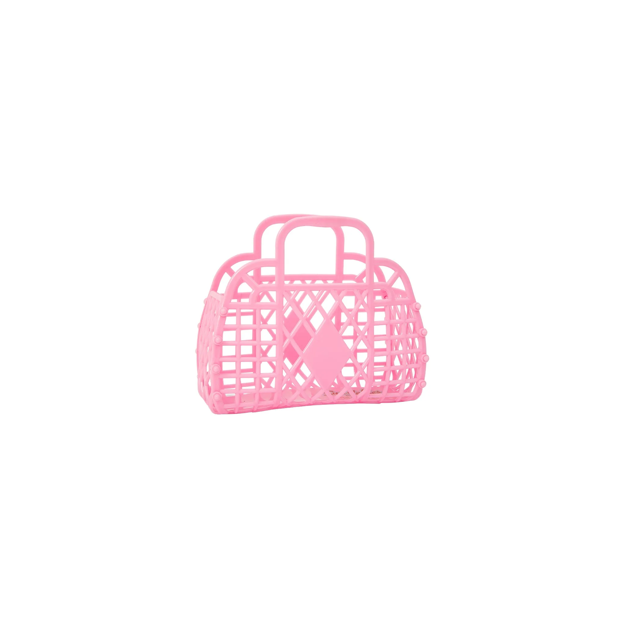 Retro Basket Tote - Mini