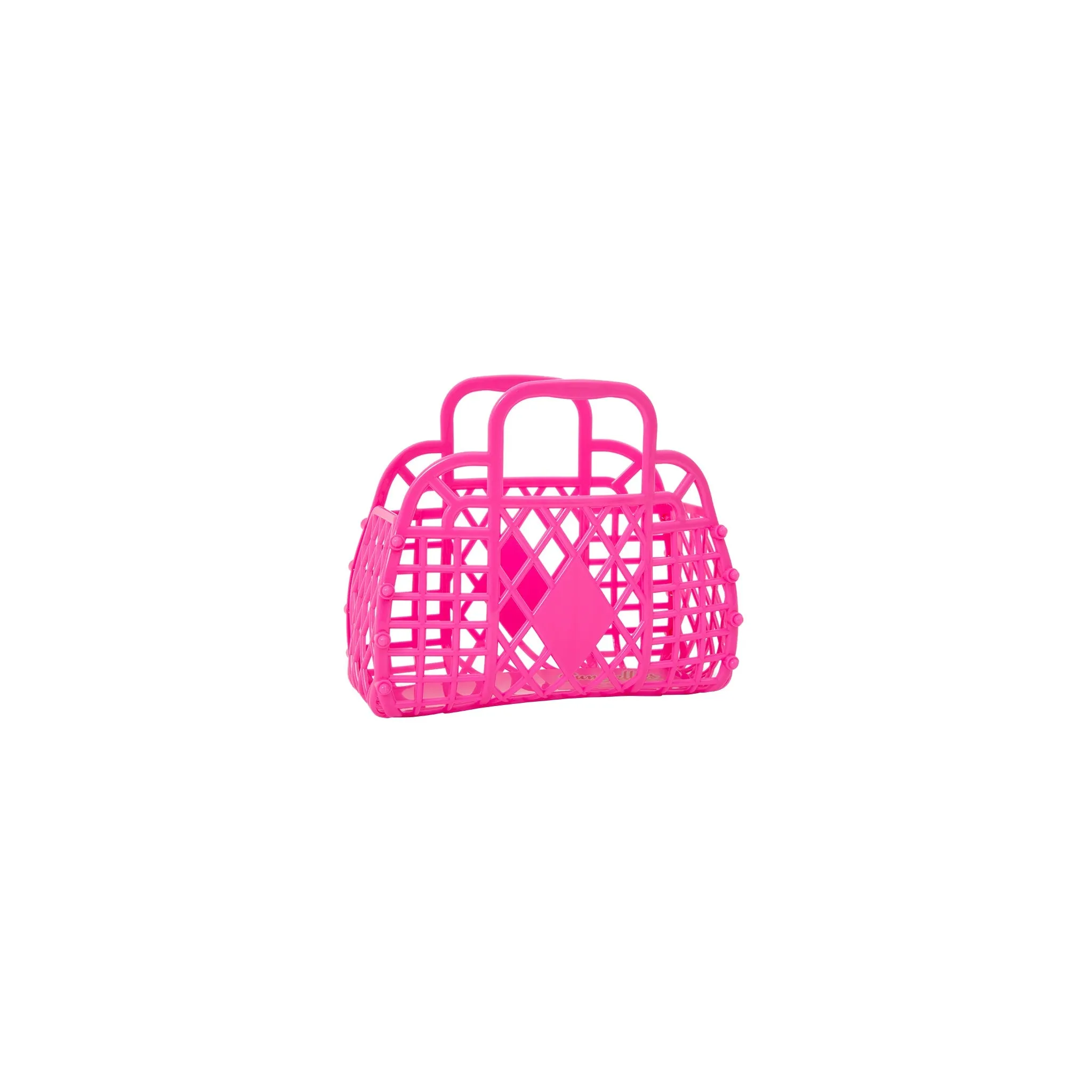 Retro Basket Tote - Mini