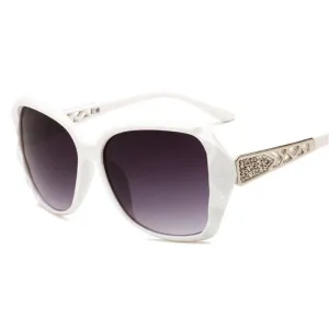 Retro Oversized Square Sun Protection Sunglasses