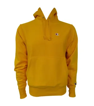 Reverse Weave Pullover Hood C Gold