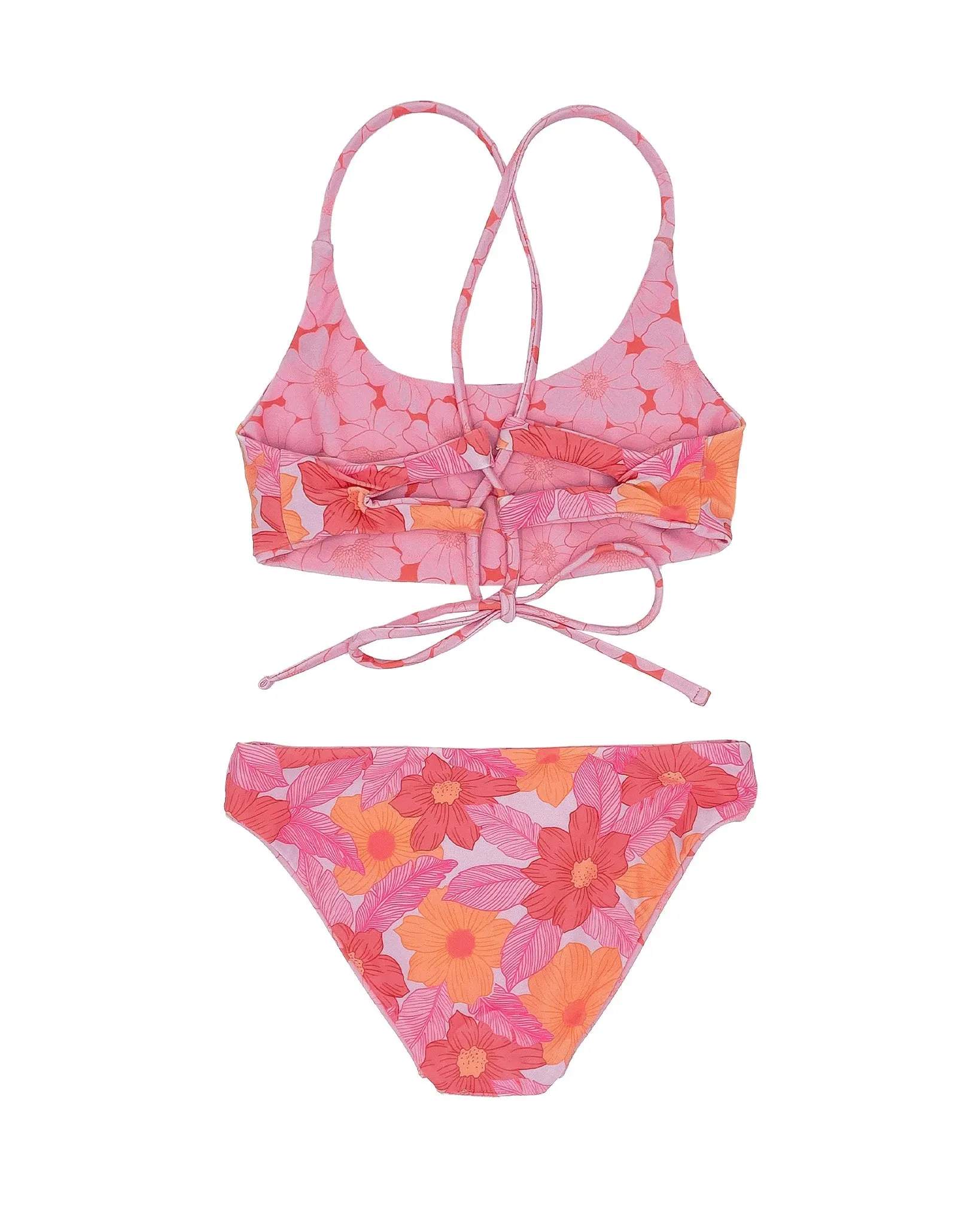 REVERSIBLE 4 Way Waverly Bikini in Swept Away Floral