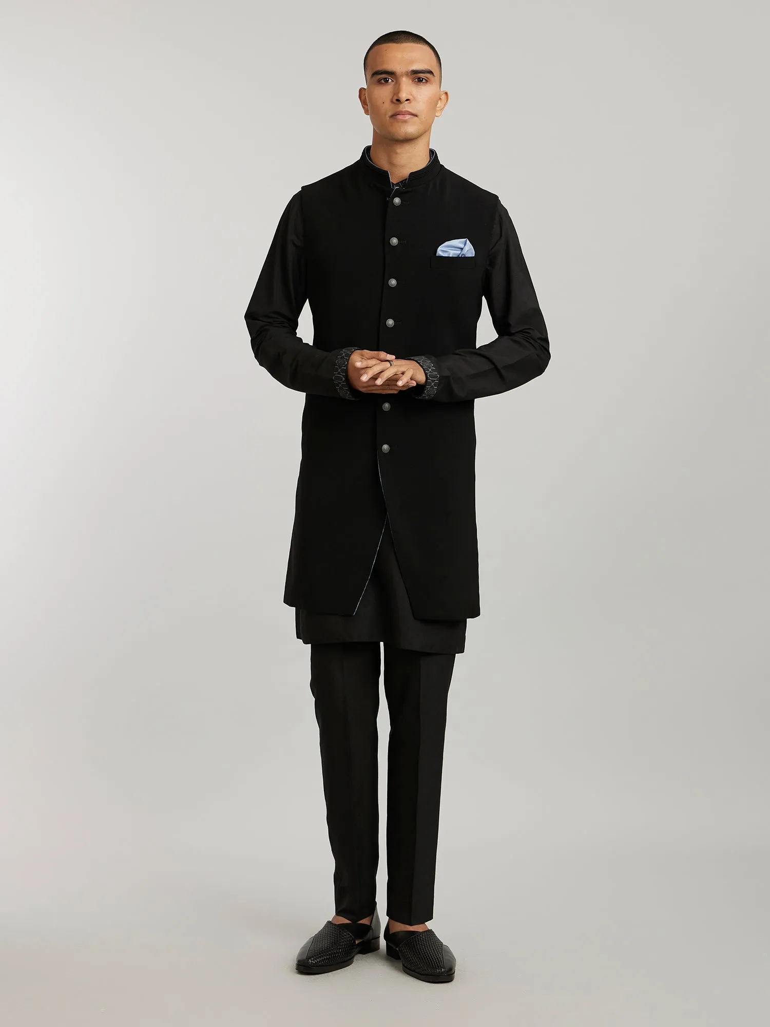 Reversible Sleeveless Sherwani - Marcello