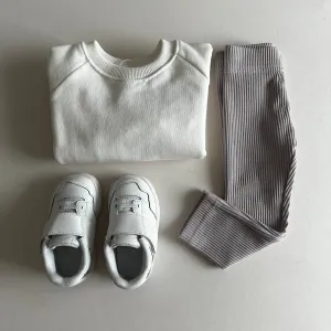 Ribbed Leggings - Lilac
