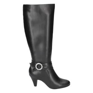 Rima Round Toe Wide Calf Zippered Boots