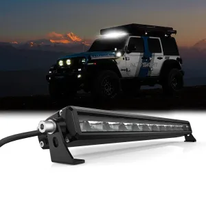 Rock Series 20 Inch Single Row LED Off-Road Light Bar High Power with Bracket