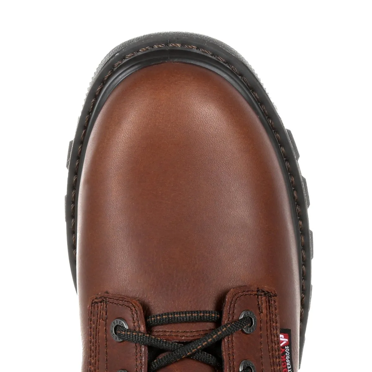 Rocky Rams Horn Men's Composite Toe Waterproof 800G Insulated Work Boots Rkk0284 In Brown