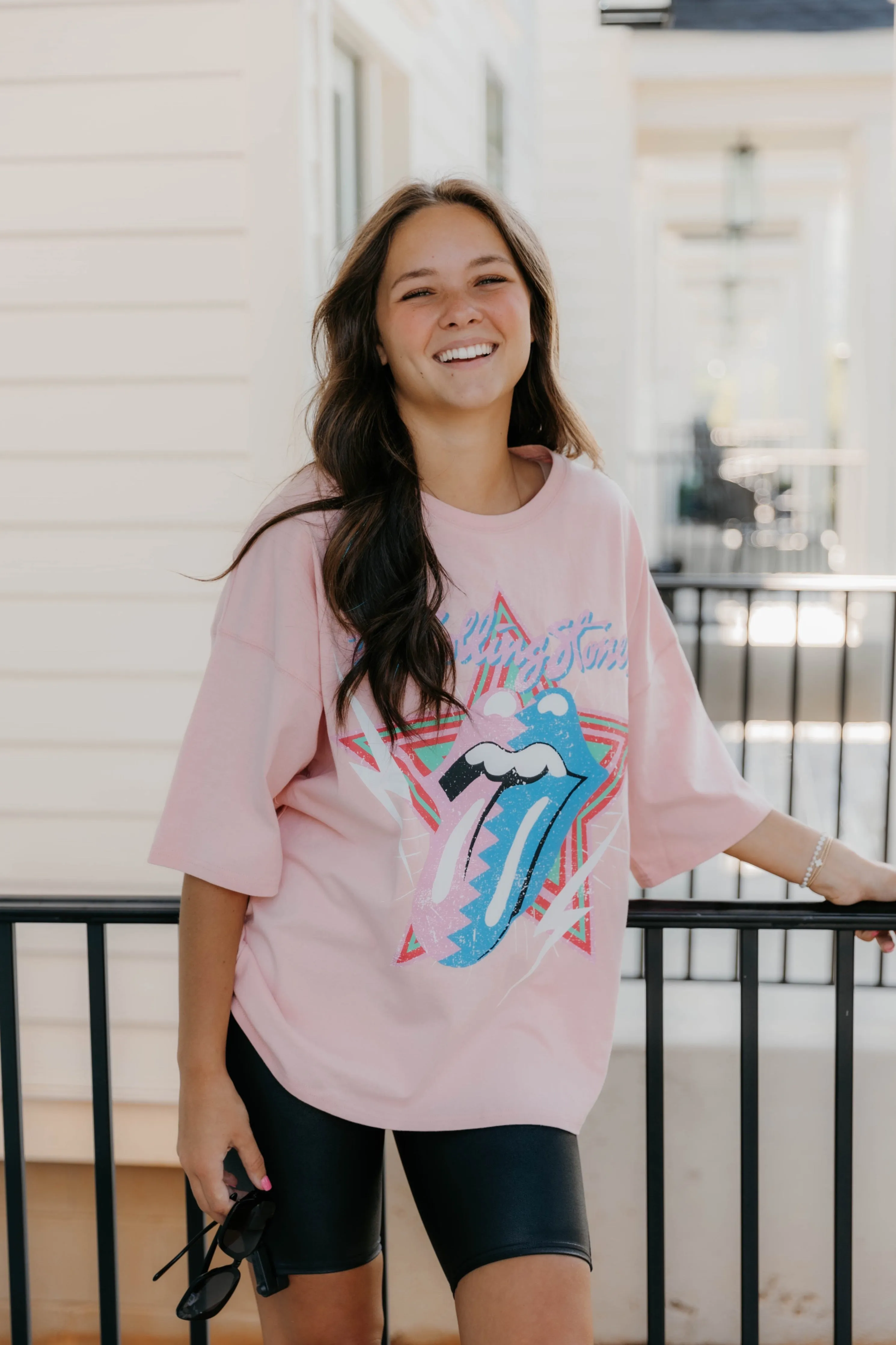 Rolling Stones Oversized Graphic Tee
