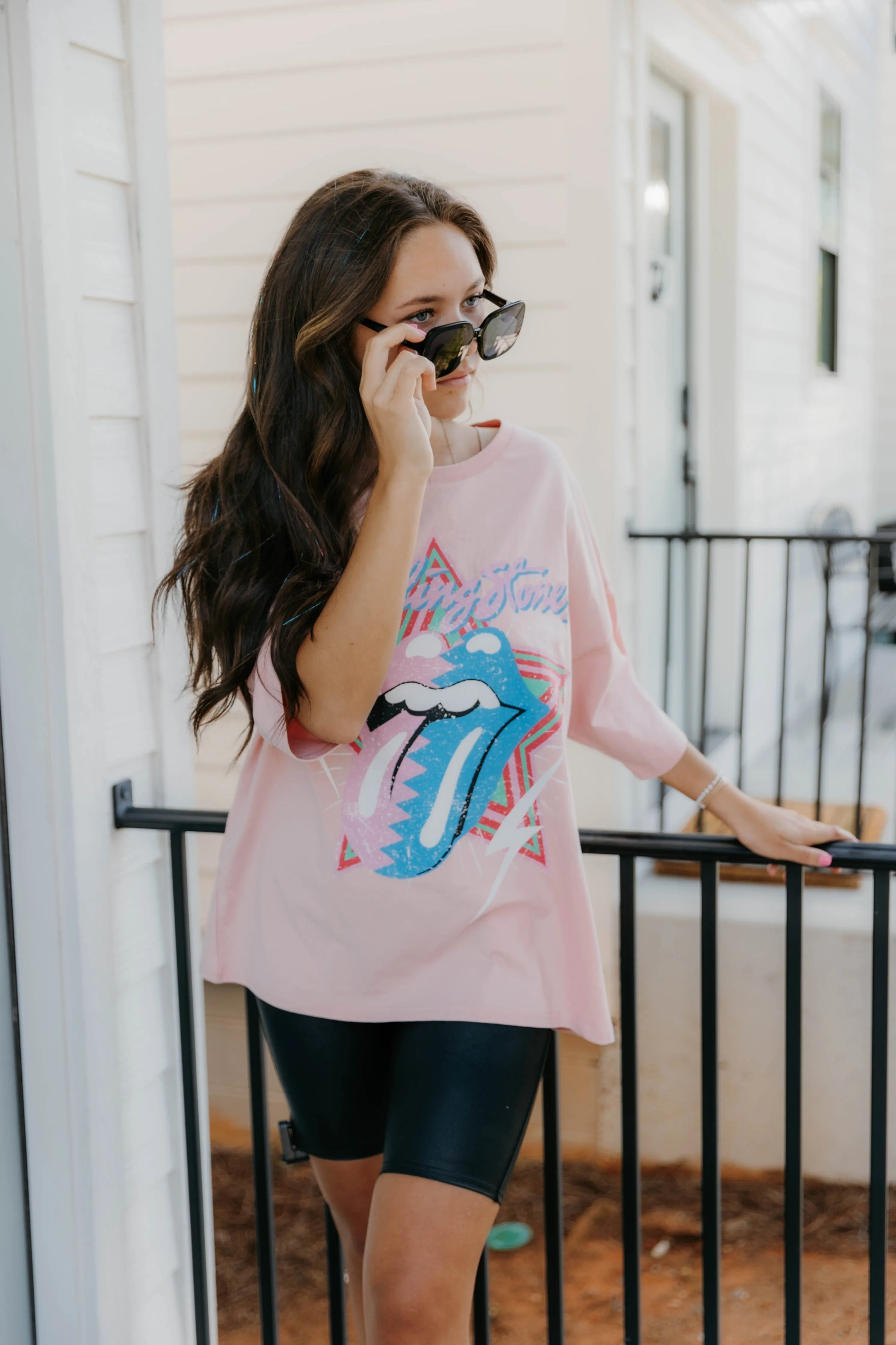 Rolling Stones Oversized Graphic Tee