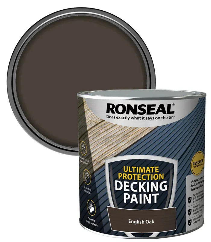 Ronseal Ultimate Protection Decking Paint 2.5L