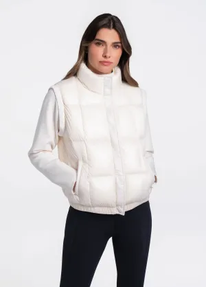 Rose Synth Down Vest