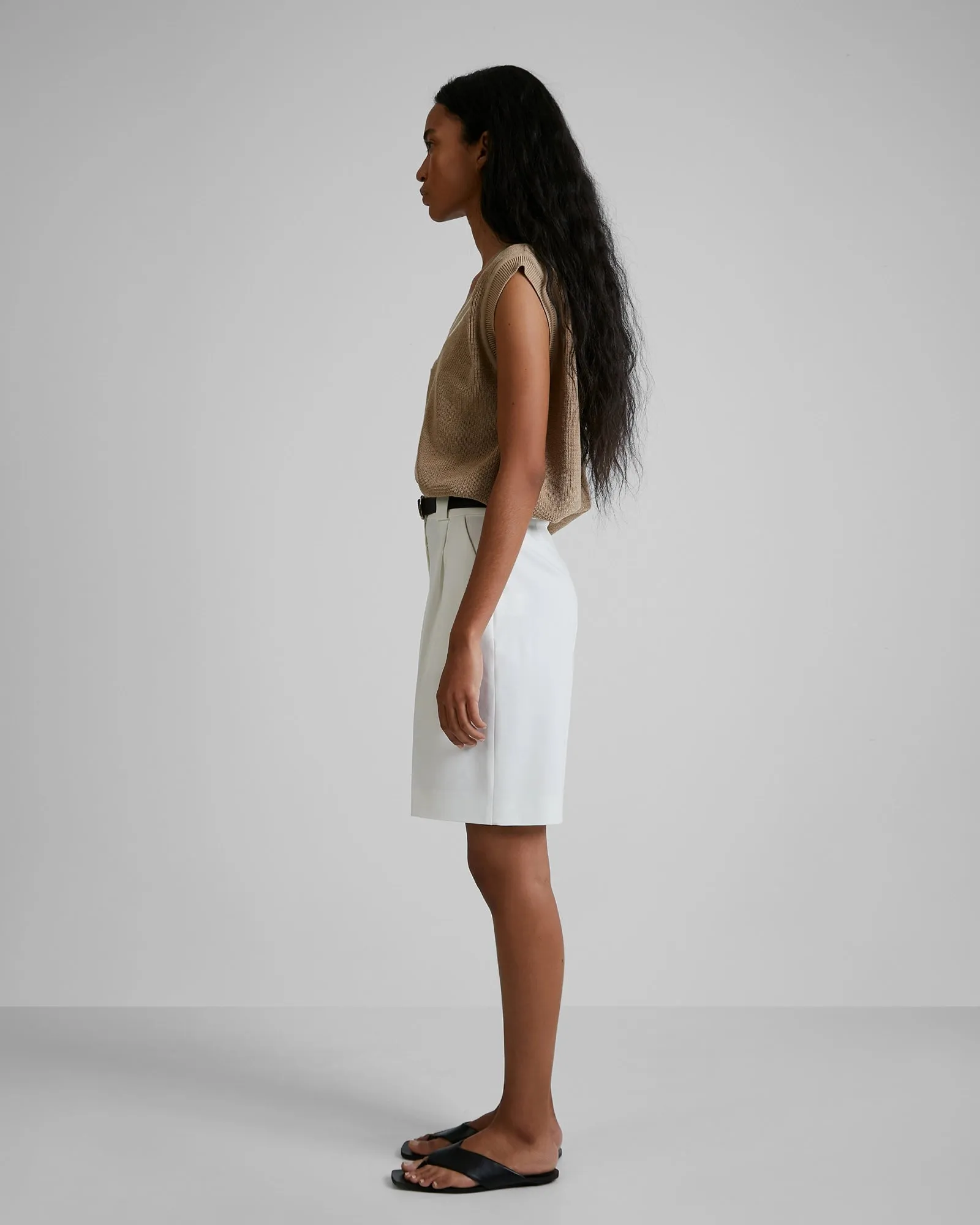 Roti Knit Vest | Camel