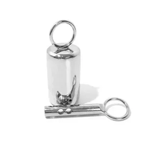 Rouge Garments Stainless Steel Silver Bondage Ice Lock