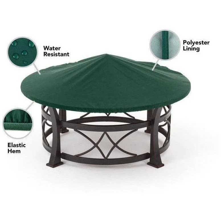 Round Fire Pit Top Cover - Classic