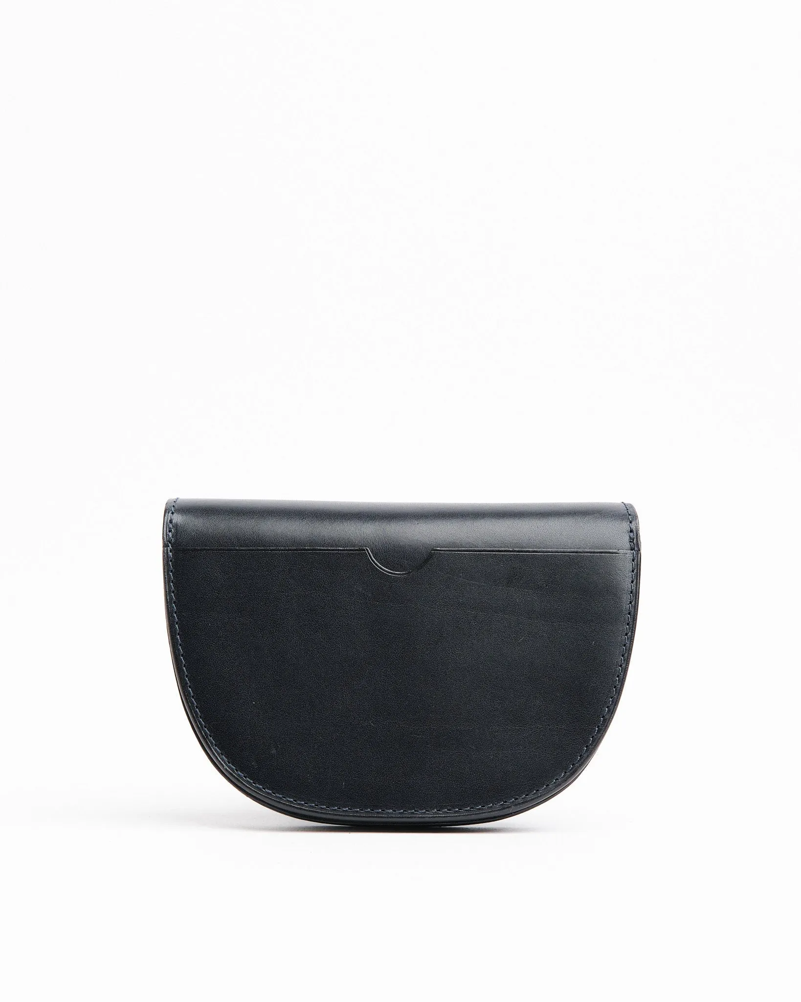 Round Wallet Mid Porch Navy