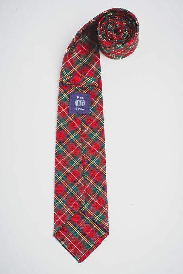ROYAL STEWART SILK TARTAN