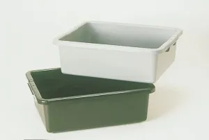 RUBBERMAID BUS/UTILITY BOX 20"x15"x5" GRAY