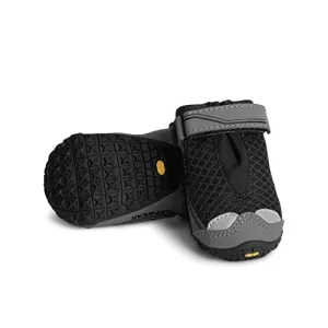 Ruffwear Grip Trex Shoes for Dogs (Obsidian Black Set of Two) Ruffwear Grip Trex Shoes for Dogs (Obsidian Black Set of Two)
