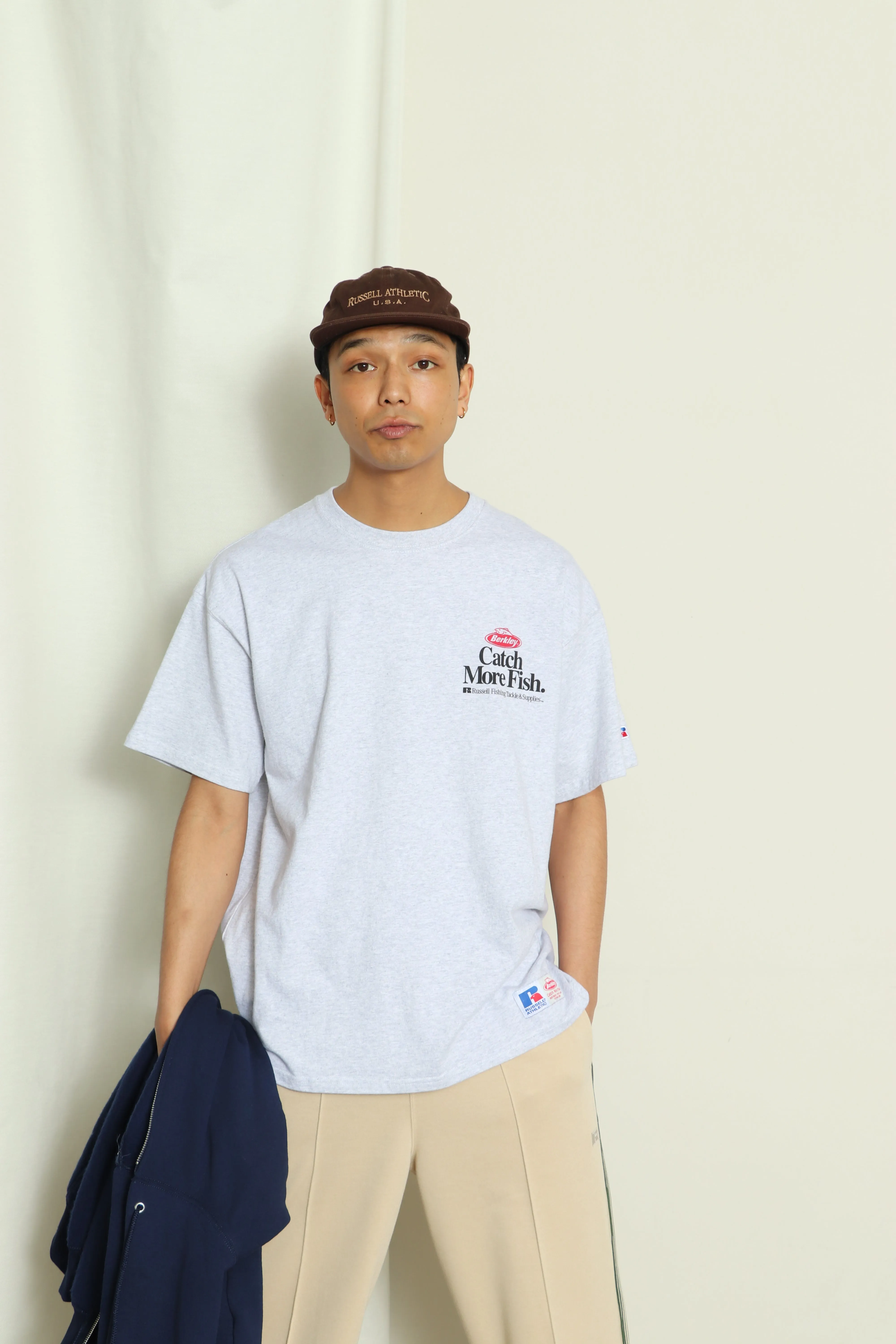 Russell×Berkley® Heavy Cotton Jersey S/S T〈RBK-2401〉RUSSELL ATHLETIC