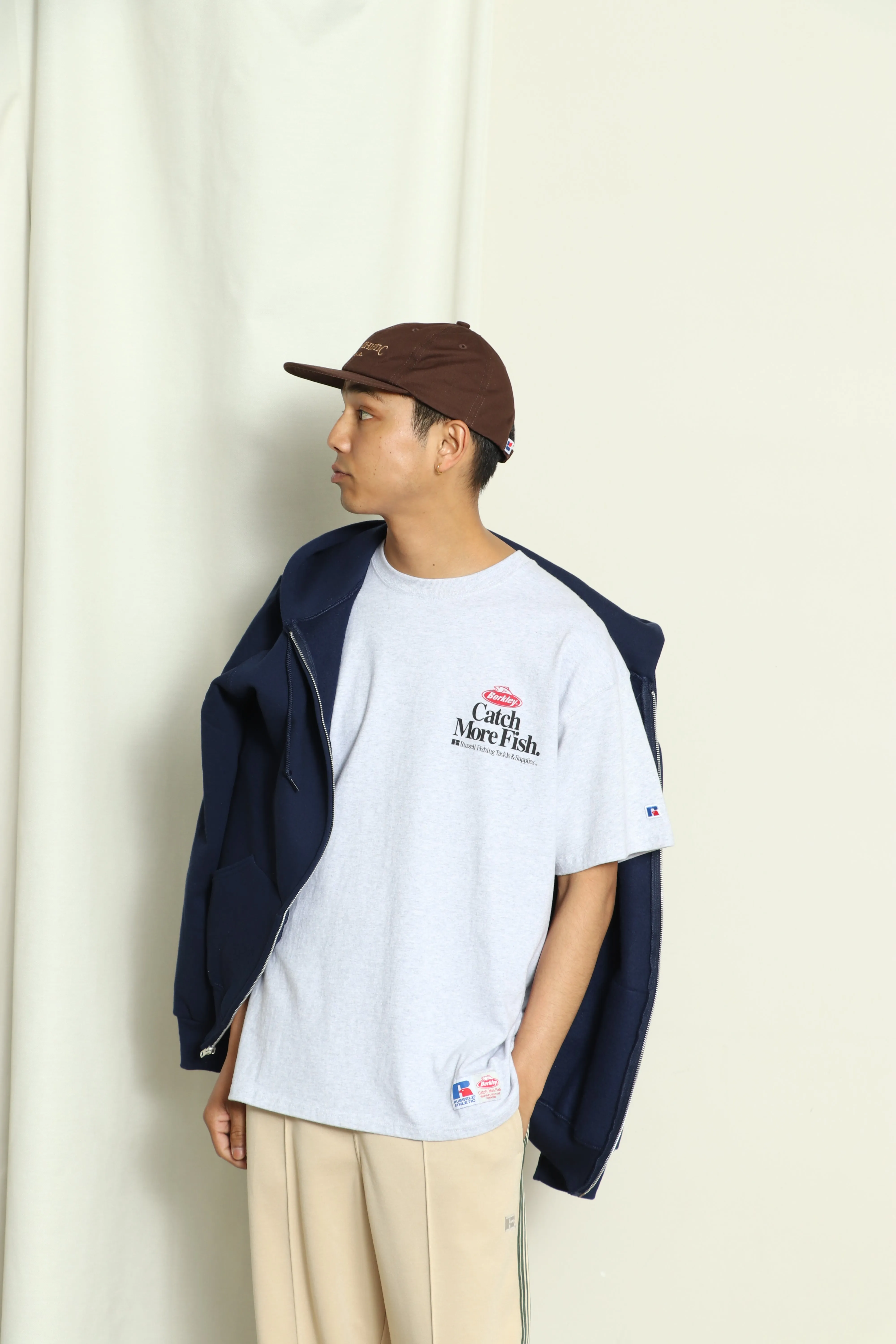 Russell×Berkley® Heavy Cotton Jersey S/S T〈RBK-2401〉RUSSELL ATHLETIC