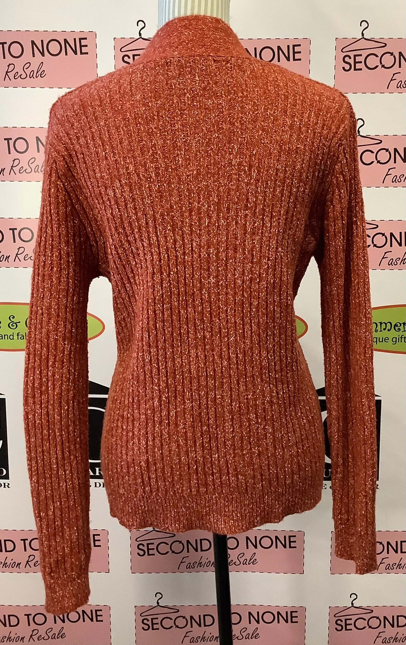 Rustic Orange Sweater (XL)