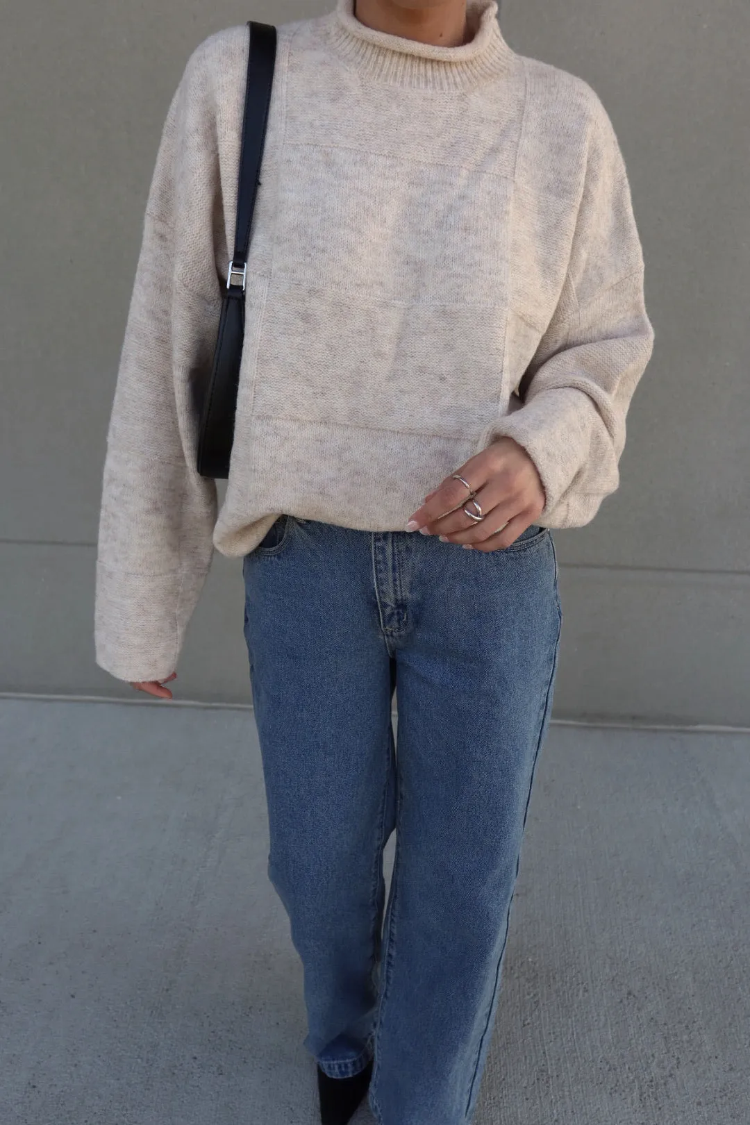 Ryleigh Mock Neck Sweater