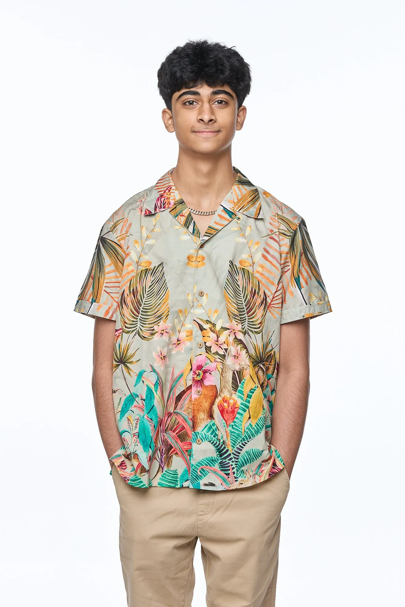 S-147 MEN SHORT-SLEEVES SHIRTS