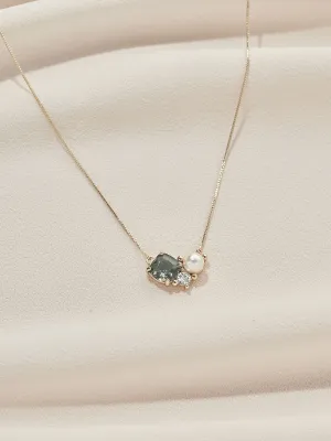 Heart-Shaped Silver Necklaces